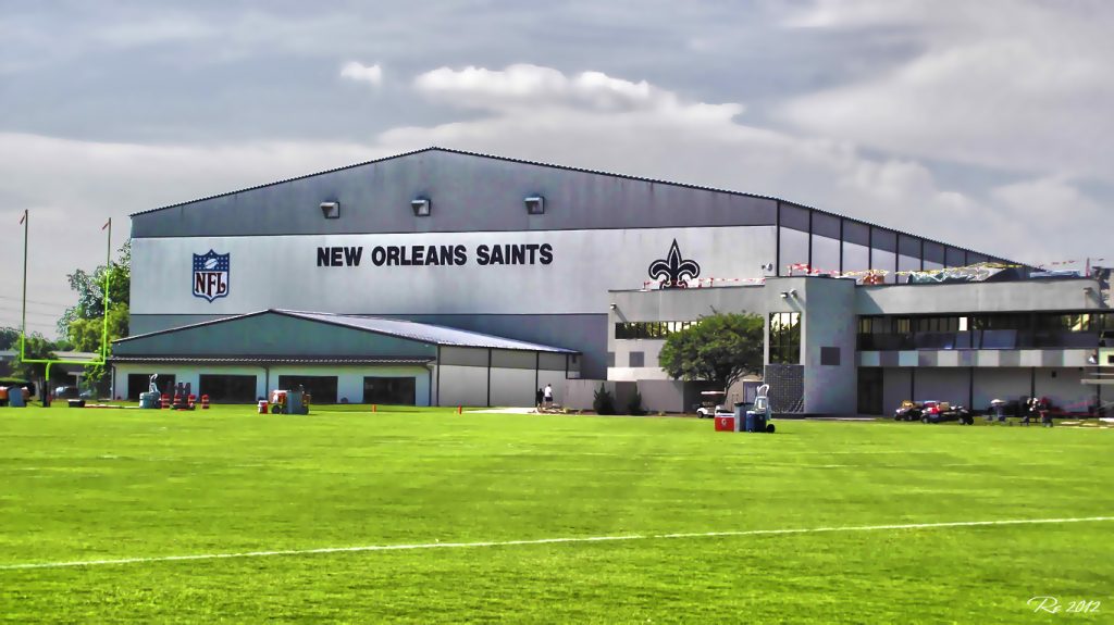 saints facility tour