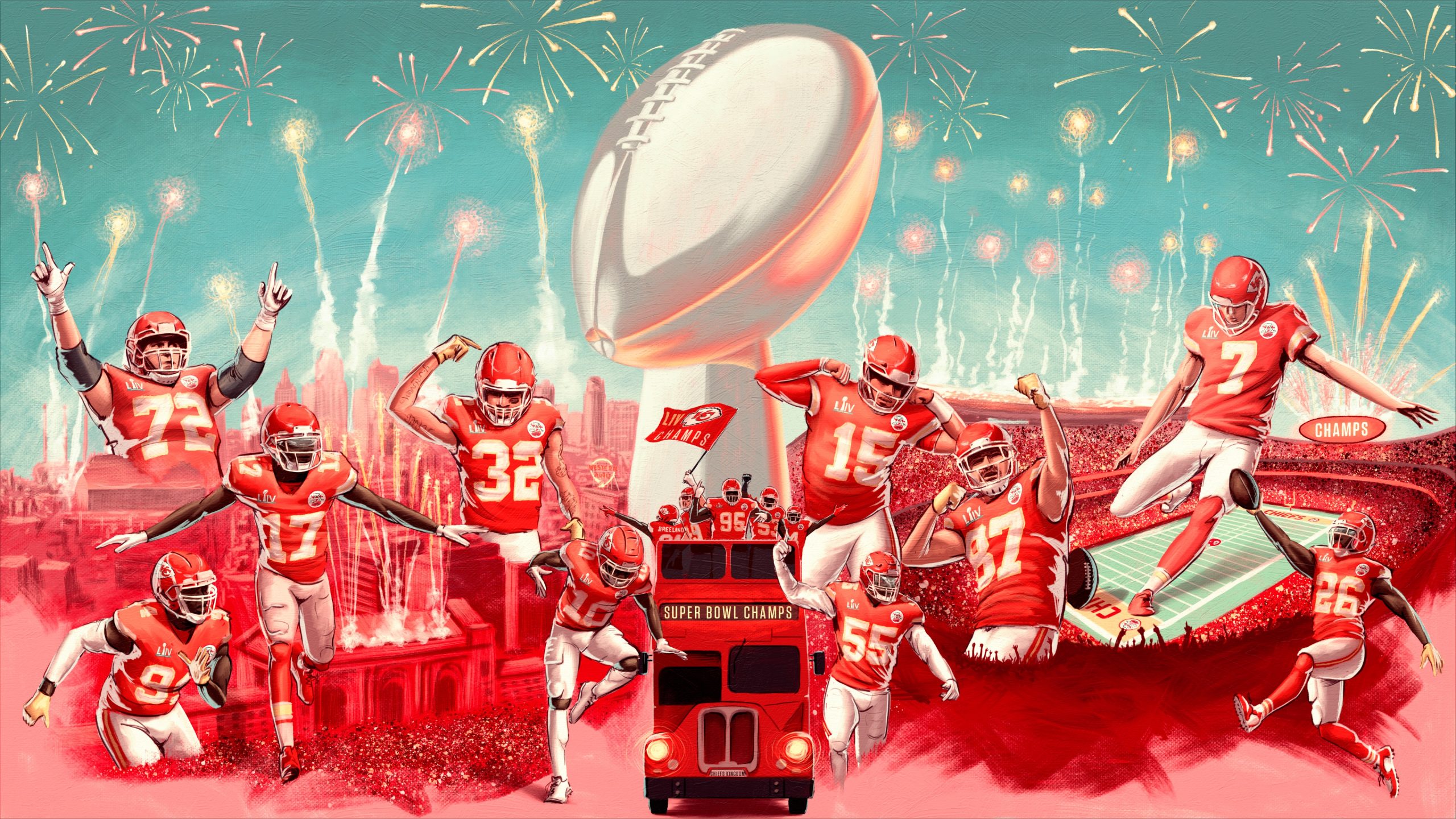 Los Kansas City Chiefs ganan la Súper Bowl