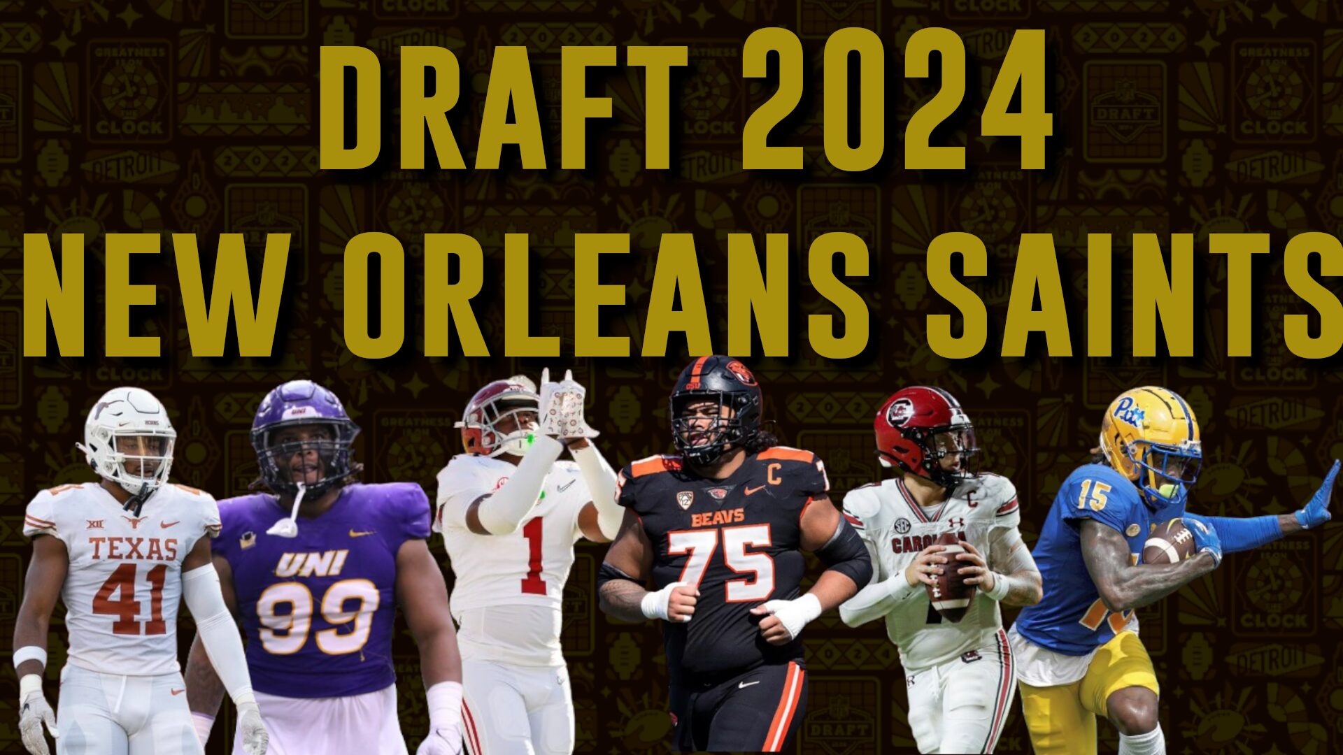 El Draft de los New Orleans Saints.
